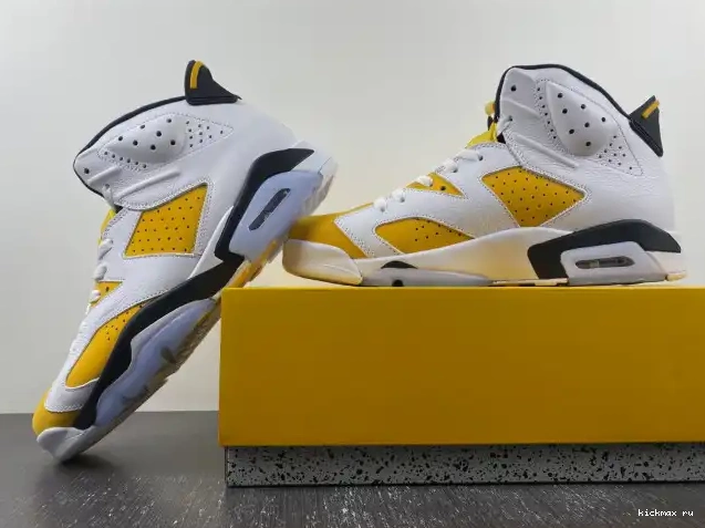 Rep Kickmax Ochre Yellow Air CT8529-170 Jordan 6 0506
